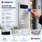 Preview: Nippon Türstation mit RFID-Zugang, 6 mm Aluminium-Frontplatte und beleuchteten Namensschildern