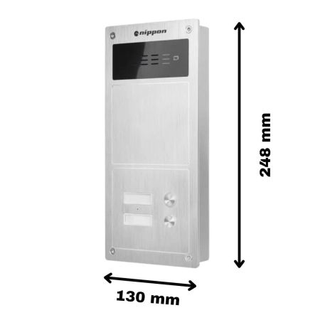 Preview: Türstation bemaßt