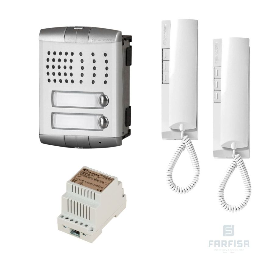 2-Draht Türsprechanlagen für 2-Familienhaus