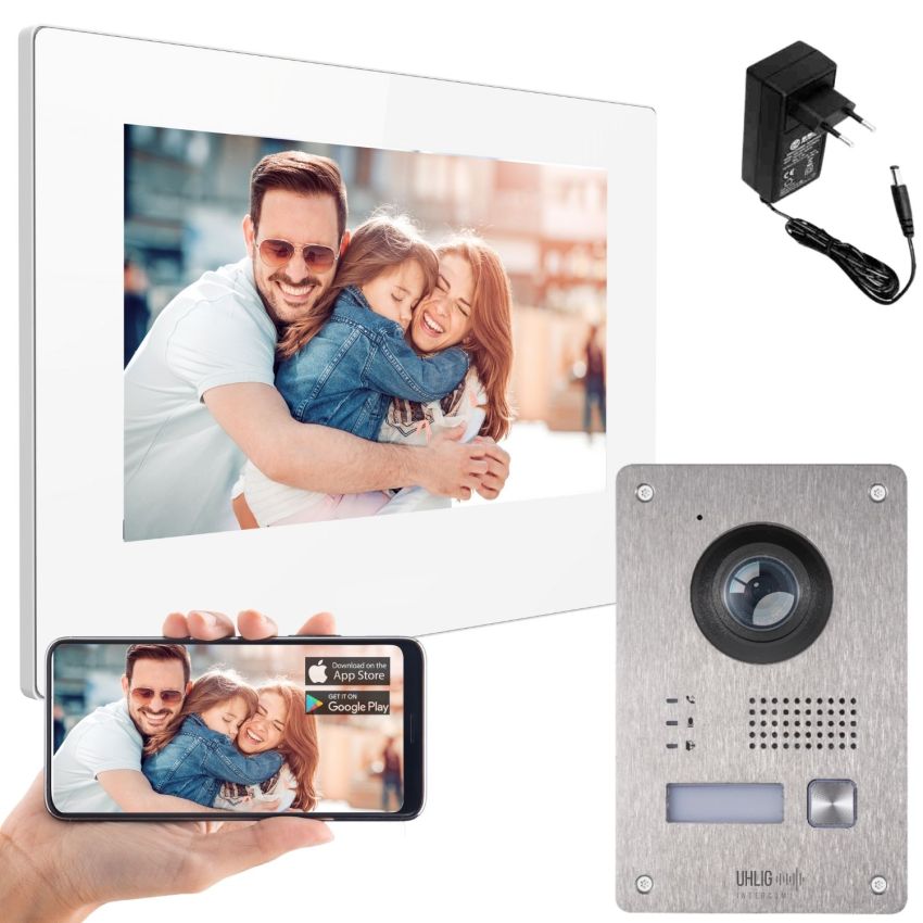 Videosprechanlage StraterLINE Unterputz mit Steckernetzteil